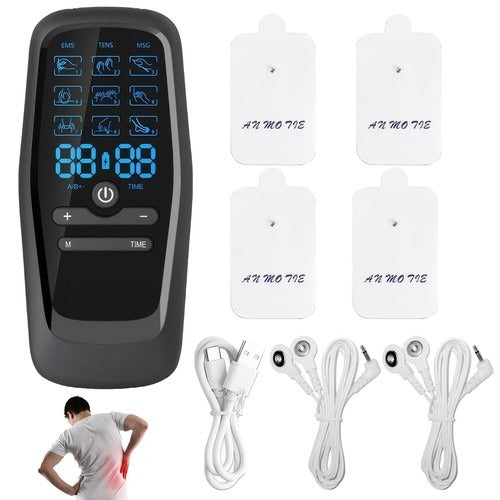 PulseRelief™ Pro – جهاز التدليك والتحفيز الكهربائي للذراعين والعضلات (TENS / EMS)