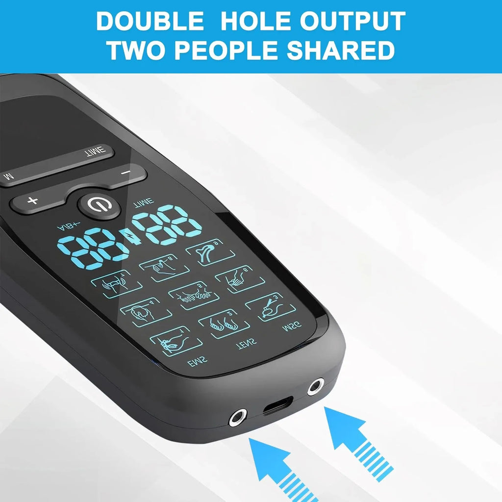 PulseRelief™ Pro – جهاز التدليك والتحفيز الكهربائي للذراعين والعضلات (TENS / EMS)