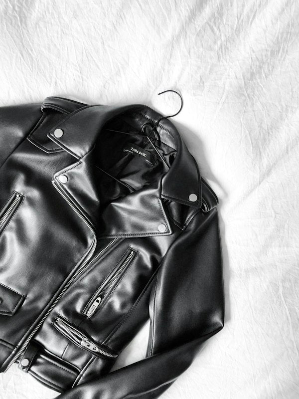 Veste En Cuir Streetwear